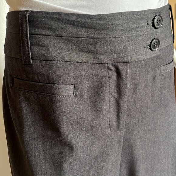 Reitmans grey pants, wide leg-pants /Size 13 - Picture 3 of 12